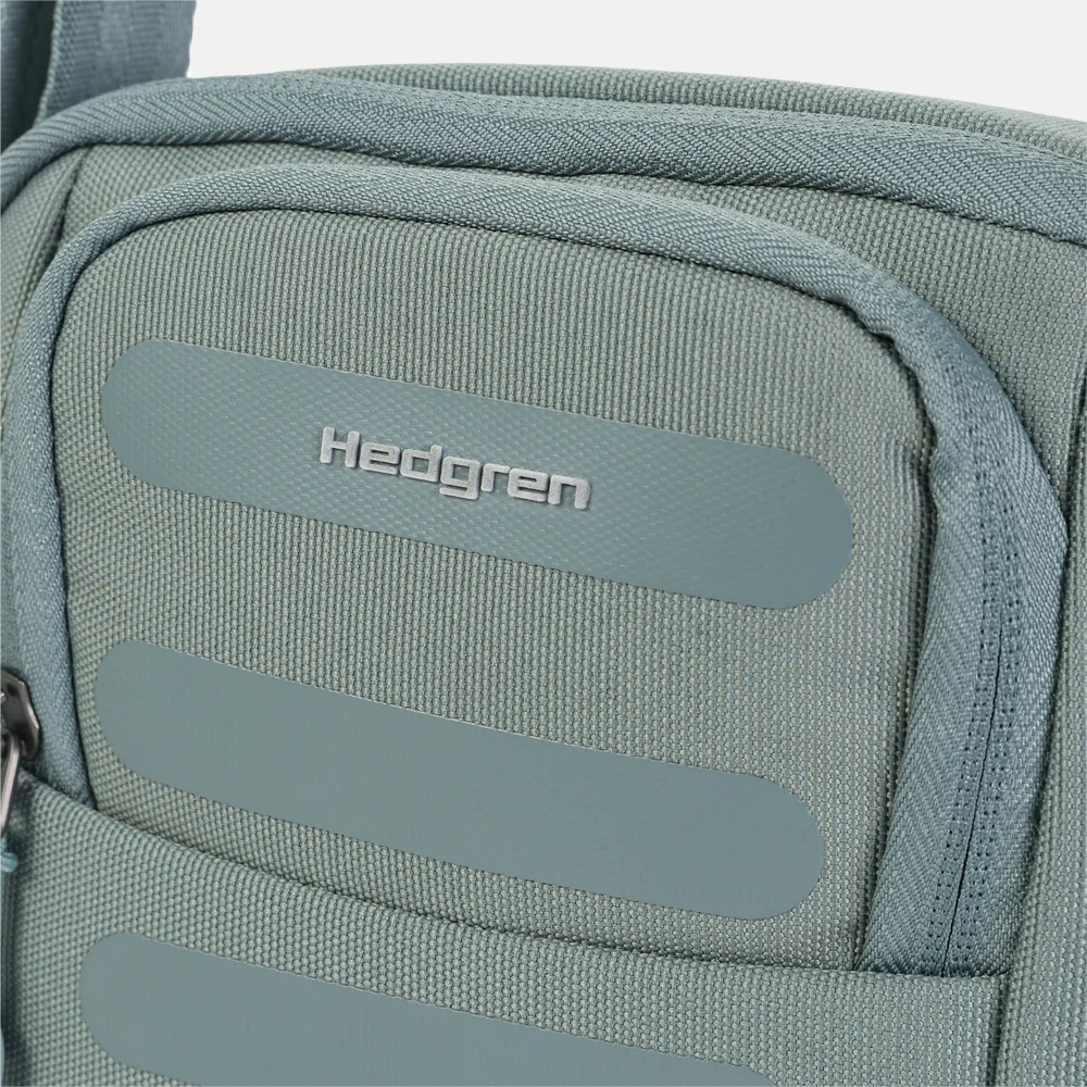 Hedgren Comby crossbody tas grey-green bij Duifhuizen