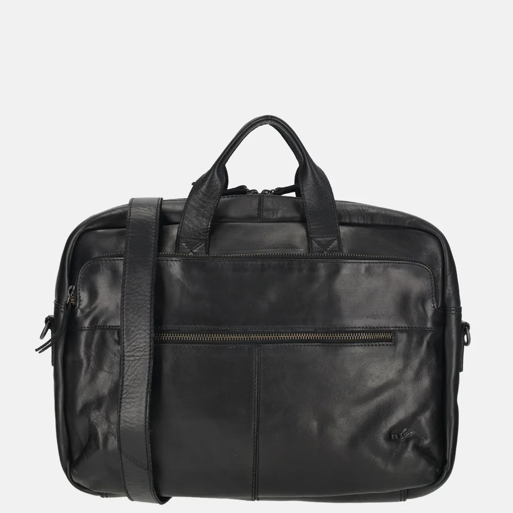 Bear Design Jamie shopper/laptoptas 15.6 inch zwart