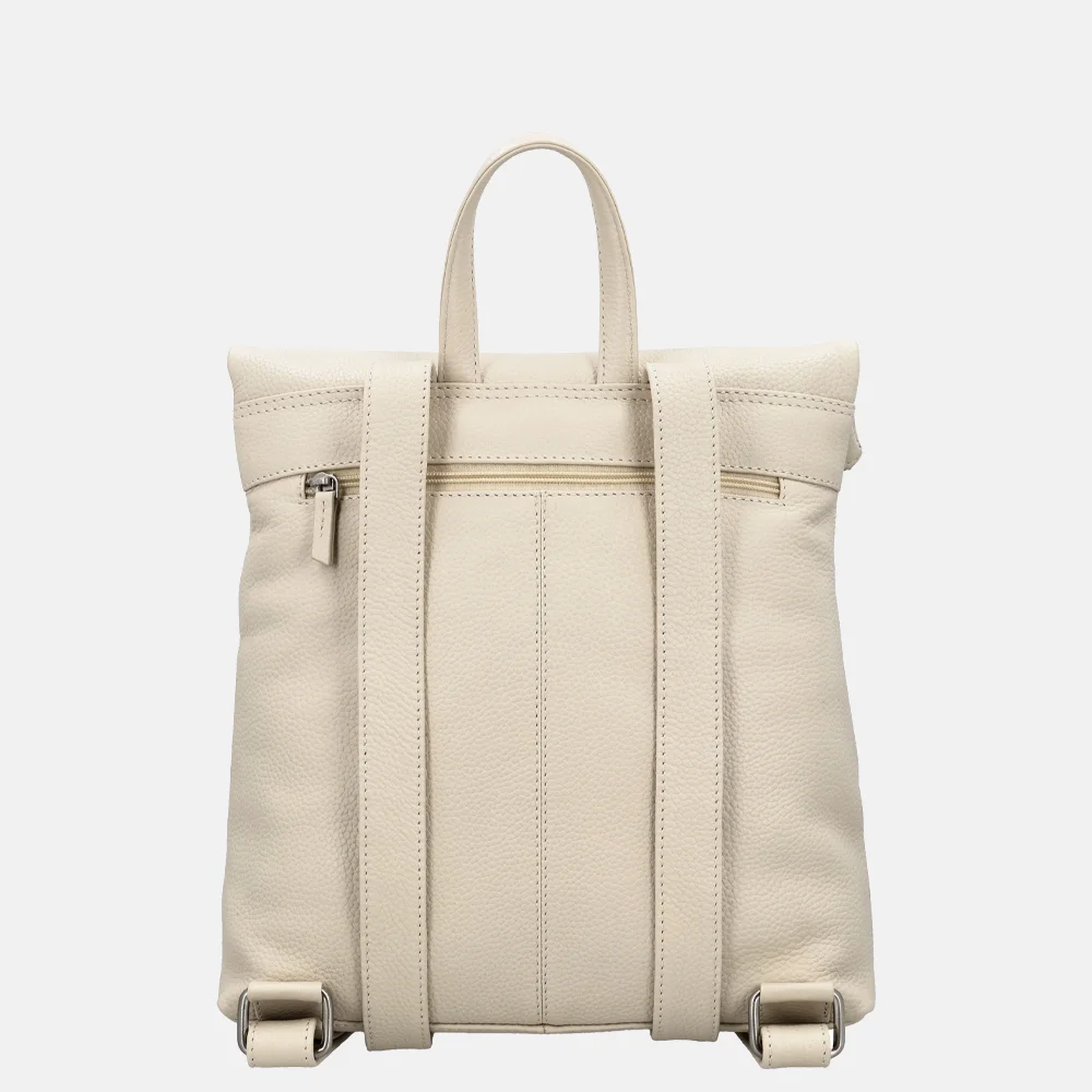 Charm London Washington rugzak creme bij Duifhuizen