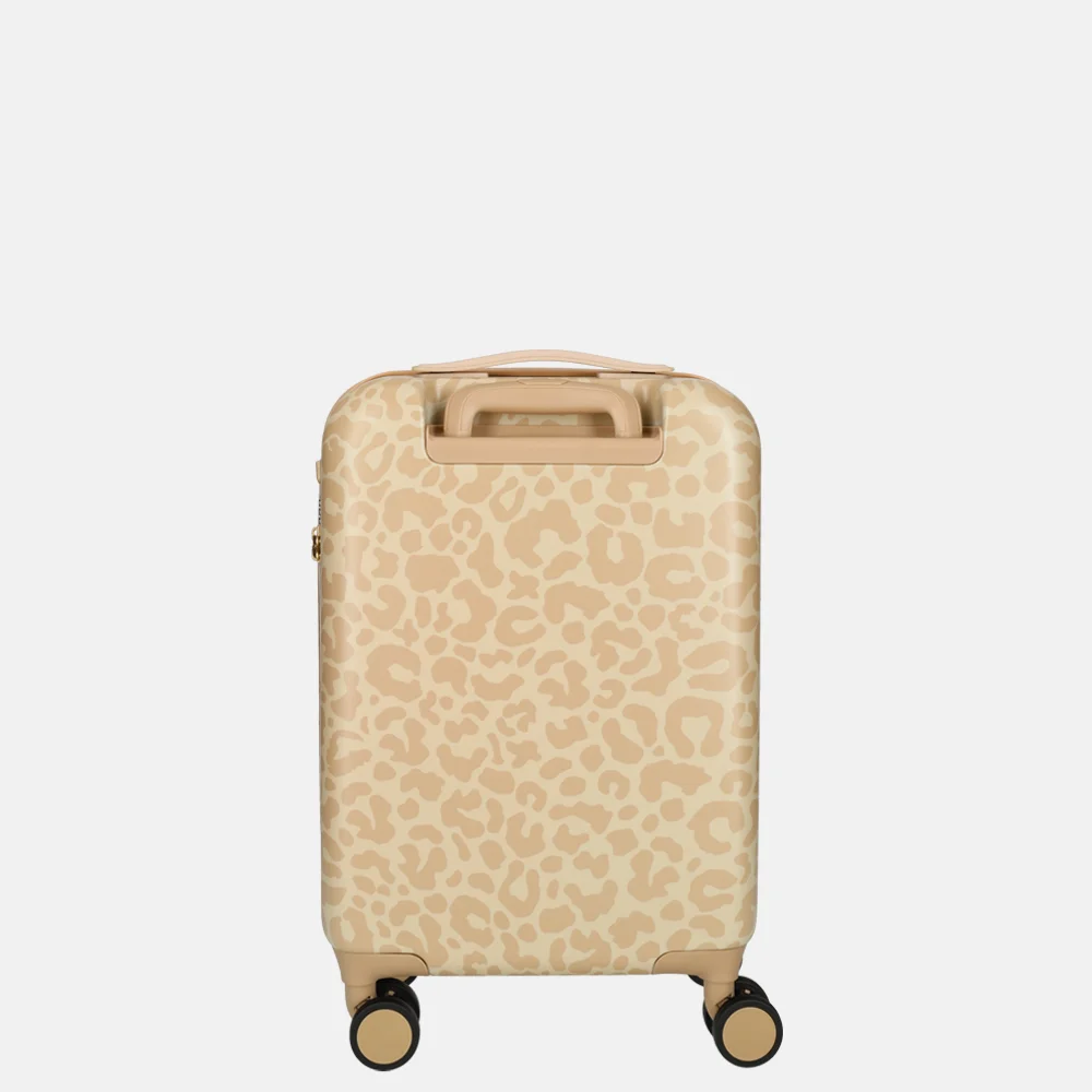Mosz Lauren handbagage koffer 55 cm latte leo bij Duifhuizen