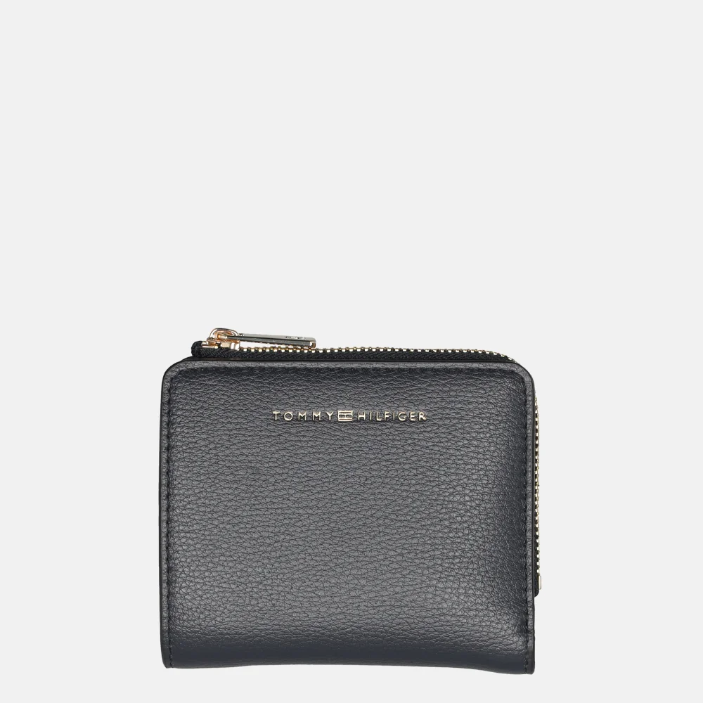 Tommy Hilfiger Flag portemonnee space blue bij Duifhuizen