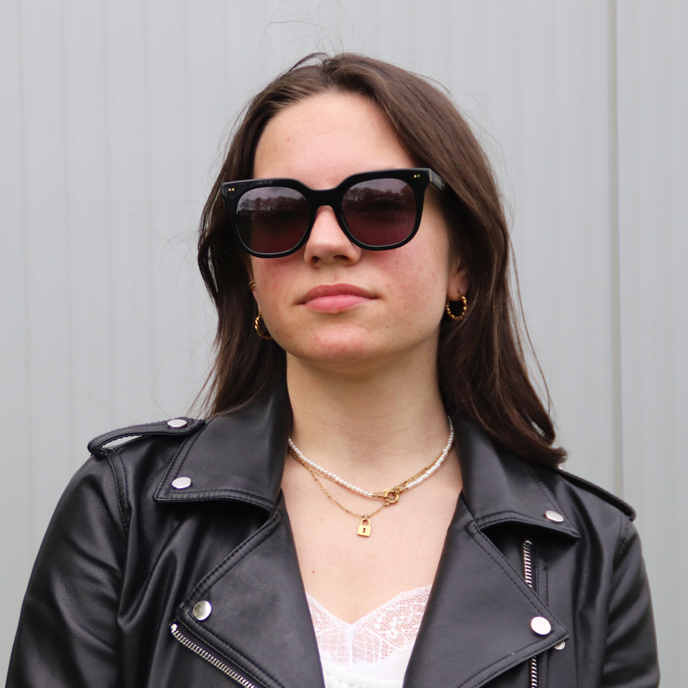 Kapten & Son Florence zonnebril all black bij Duifhuizen