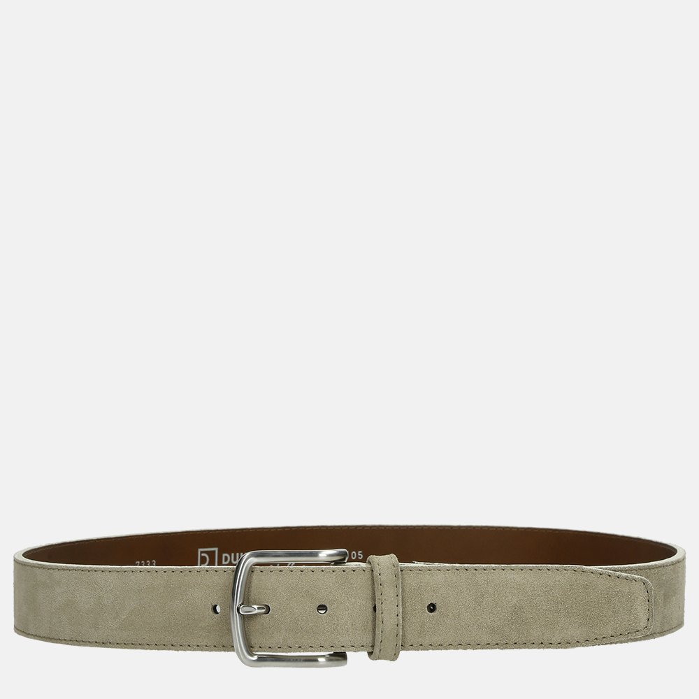 Bruine leren riem voor heren - Gratis verzending
