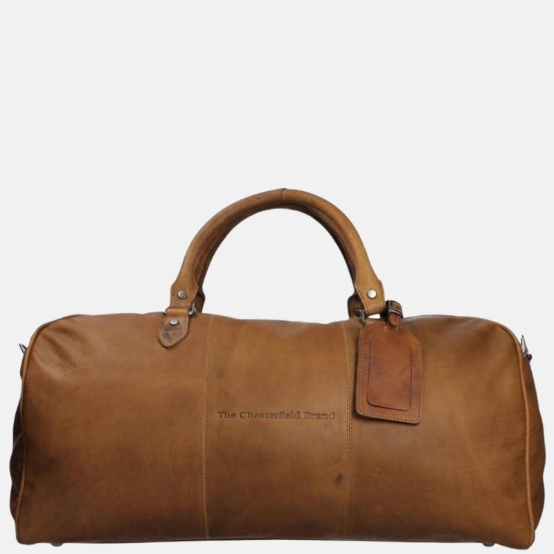 Chesterfield Reistas / Weekendtas William Cognac |Shop Online